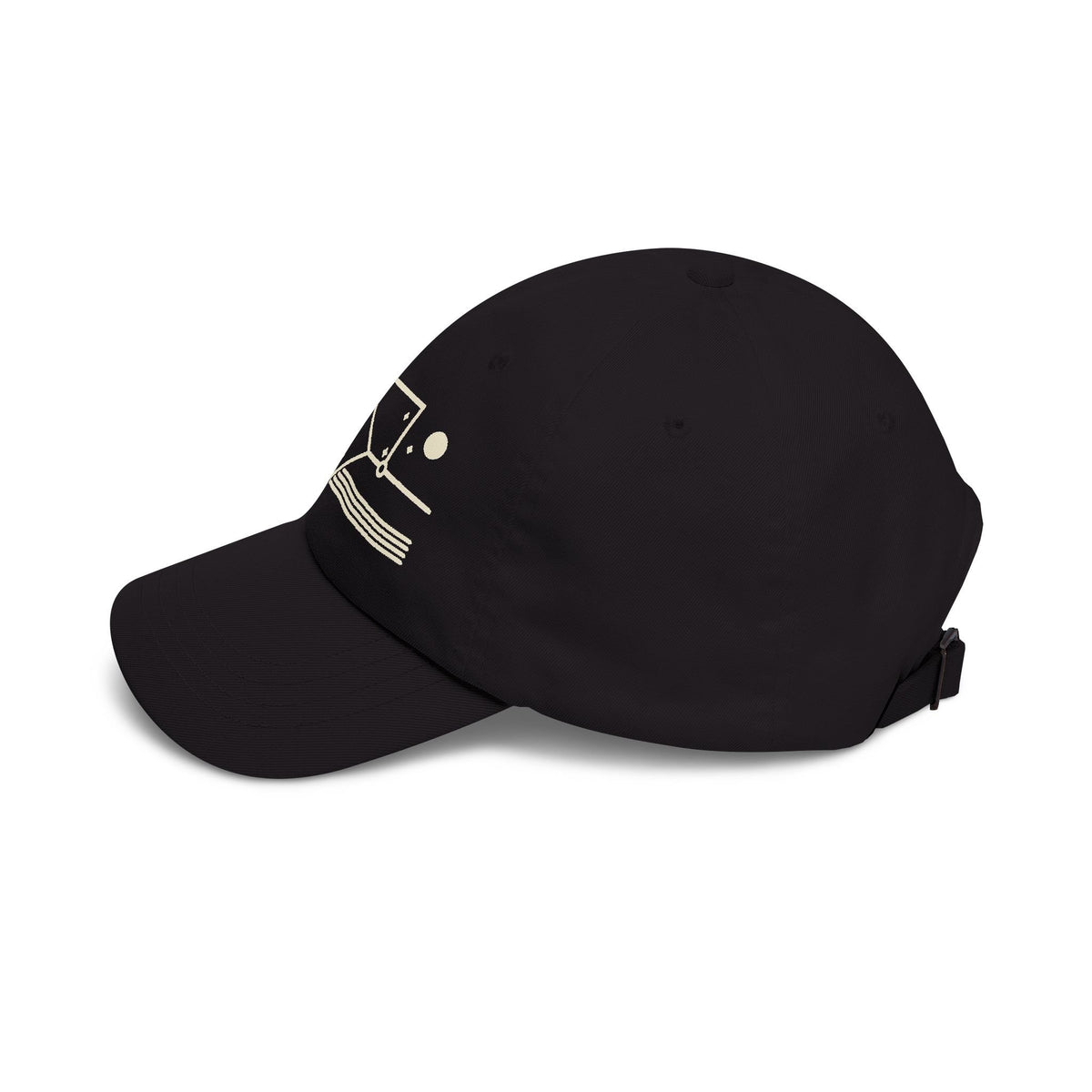 Unity, Not Conformity dad cap, black, left side view